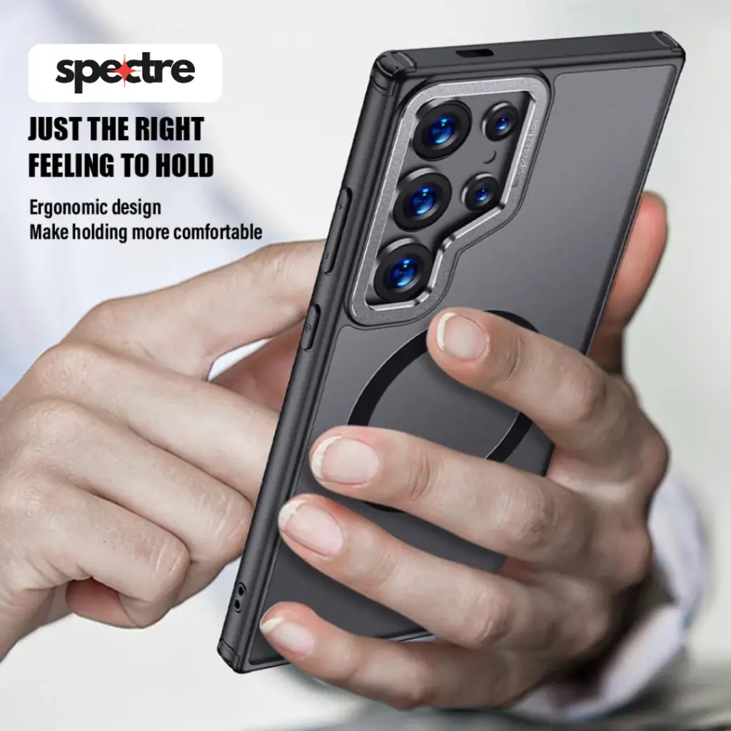 Stealth Case For S24 Ultra (Natural Titanium)