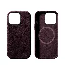 iPhone 15 Pro - Alcantara Case - Maroon