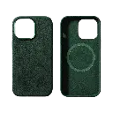 iPhone 14 Pro Max - Alcantara Case- Midnight Green