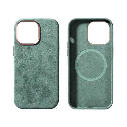 [MC-CYNIP14PM-SPC] iPhone 14 Pro Max - Alcantara Case - Cyan
