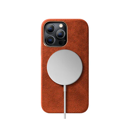 [MC-ORGIP13PM-SPC] iPhone 13 Pro Max - Alcantara Case - Orange